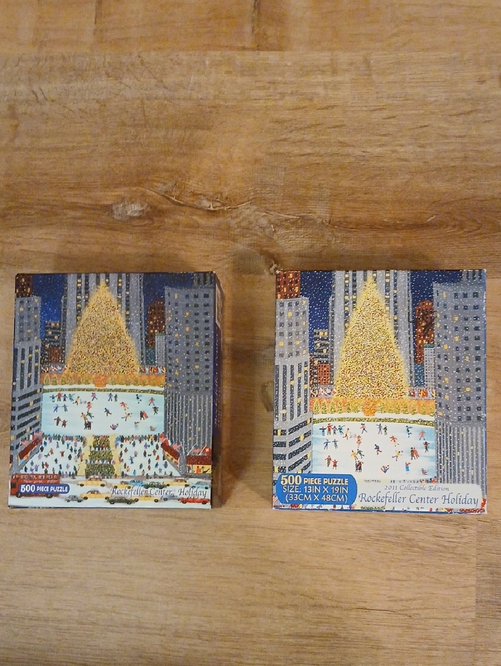 Rockefeller Center Holiday Puzzle - 500 Piece - (X 2)
